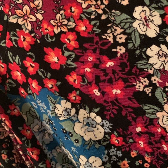 NWT Time and Tru beautiful multi color dress with pockets XXL(20) or XXXL(22) - Picture 3 of 14